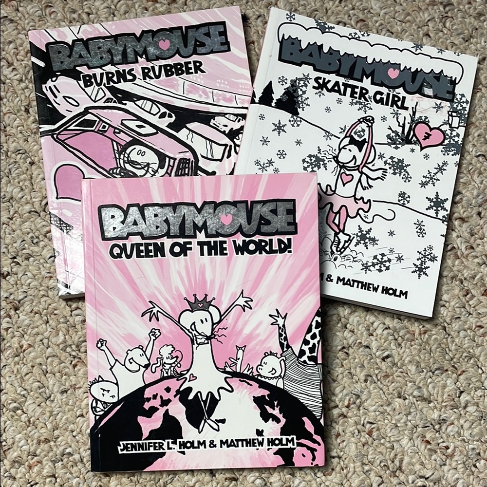 Babymouse Graphic Novels Set